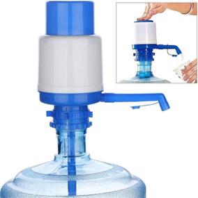 img 1 attached to 💧 Bottled Water Pump Dispenser: Convenient Hand Pump for Easy Drinking water Access