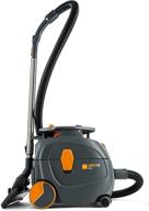 🧹 taski aero 15 plus canister dry vacuum cleaner, 4-gallon capacity, grey/orange logo