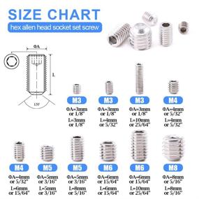 img 3 attached to Glarks 200 Piece Socket Assortment Stainless