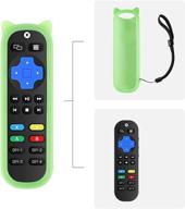 🎮 enhanced xbox one/s/s remote control: standard ir learning remote with glow-in-dark green case (remote+green case) logo