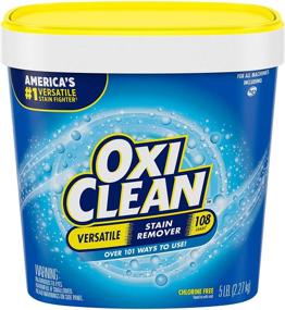 img 3 attached to 🧺 OxiClean 5 lbs. Versatile Stain Remover Powder