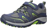 👟 мальчиковые сандалии: кроссовки merrell chaser цвета табачного оранжевого - стильный вариант обуви логотип