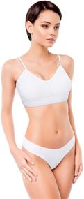 img 3 attached to Boao Seamless Camisole Bandeau Elastic Women's Clothing