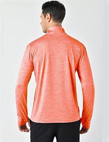 img 2 attached to Sleeve Active Quarter Quick Pullover Men's Clothing and Active