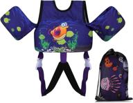 🏊 toauxung adjustable kids swim vest: ideal swim aid for infant baby swimming training (22-66 lbs) logo