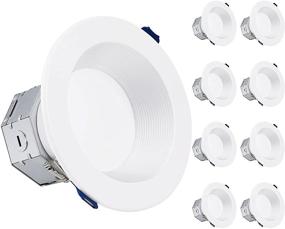 img 4 attached to 💡 Torchstar Recessed Lighting Retrofit Downlight: High-Quality Industrial Electrical Components for Lighting