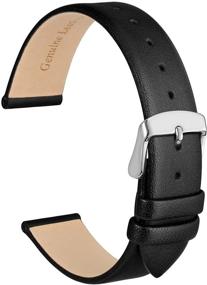 img 4 attached to 👜 WOCCI Elegant Genuine Leather Replacement Strap: A Perfect Blend of Style and Durability
