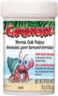 crabworx hermit crab pellets 0 56 ounce logo