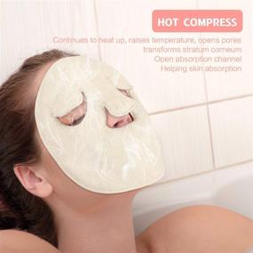 img 3 attached to 💆 Revitalize and Rejuvenate: Reusable Face Towel Mask for Anti-Aging & Moisturizing - Perfect Christmas Stocking Stuffer for Women, Moms, Sisters and Friends