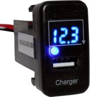 cllena toyota charger voltmeter tester logo