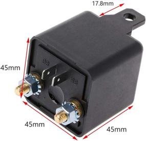 img 2 attached to 🚗 ESUPPORT RL180 WM686 Heavy Duty 12V 120A Relay for Car Truck Boat Marine Split Charging