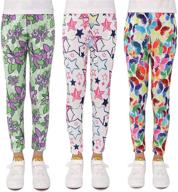 modaioo stretch leggings printed butterfly5 girls' clothing logo