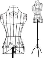 seo-optimized steel wire female mannequin dress form for black metal sewing display logo