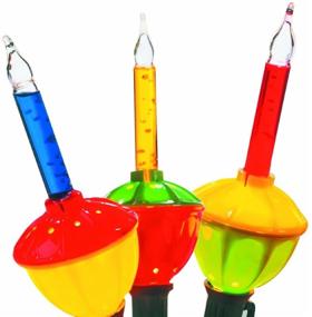 img 3 attached to 🎉 Celebrations Bubble Light Set - 7 Multicolored Indoor Lights, UL Listed