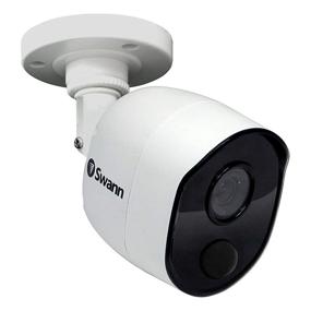 img 3 attached to 📷 Система видеонаблюдения для дома Swann 16 каналов с 12 бюллет-камерами, 1080p HD, проводная внутренняя/наружная видеонаблюдение DVR, 1ТБ HDD, ночное видение, детектор движения по теплу, совместимость с Alexa и Google - SWDVK-1645812V