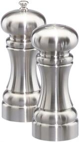 img 4 attached to 🍽️ Enhanced Chef Specialties 5 Inch Westin Pepper Mill & Salt Shaker Set