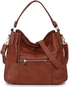img 4 attached to RAVUO Handbags Designer Handbag Top Handle Women's Handbags & Wallets for Hobo Bags