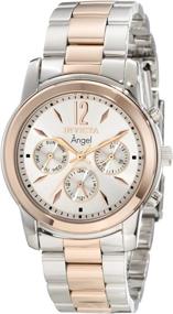 img 3 attached to ⌚️ Stylish and Sophisticated: Invicta Women's 11736 Angel Silver Dial Two Tone Stainless Steel Watch