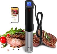 🔥 inkbird isv-100w wifi sous vide precision cooker - 1000 watts immersion circulator machine with thermal immersion sous vide recipes & app (american standard) logo