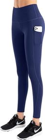 img 2 attached to 👖 HOFI High Waist Yoga Pants: Stylish Leggings with Pockets for Women – Ideal for Workout, Running, and Yoga