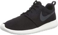 nike roshe run men's shoes, model 511881-010 logo