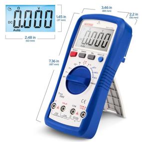 img 2 attached to 🔧 Etekcity A1000 Professional Digital Multimeter - TRMS 6000 Counts, Auto/Manual Ranging, Measure Voltage, Current, Resistance, Frequency, Continuity, Capacitance, Diode Test, Temperature