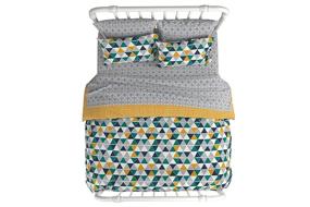 img 2 attached to 🛏️ Complete your bedroom with the Little Seeds Jax 7 Piece Full Bedding Set