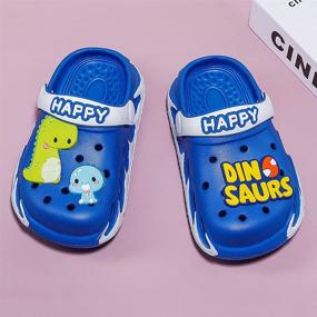 img 2 attached to JUXI Toddler Sandals Slippers Numeric_8 Boys' Shoes - Clogs & Mules