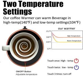 img 2 attached to Coffee Mug Warmer Electric Beverage