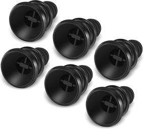 img 4 attached to 🍷 SINCHI 6-Pack Silicone Wine Stoppers – Extend Wine Freshness up to 10 Days (Vacuum Pump Not Included)