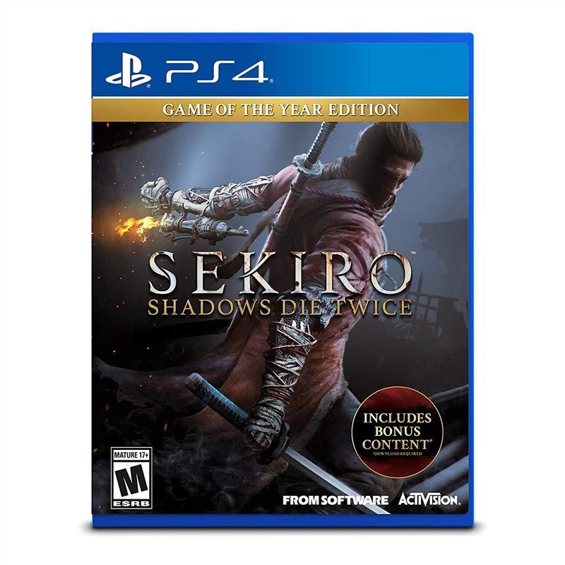 sekiro shadows die twice playstation 4 로고