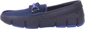 img 2 attached to SWIMS Sporty Bit Loafer Navy Men's Shoes