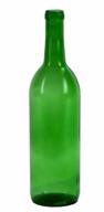 fastrack - w5 wine bottles, bordeaux liquor bottles, 750 ml green wine bottle, 12-pack case logo