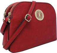 👜 stylish solene wu040nc red women's crossbody handbags with wallets logo