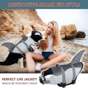 img 1 attached to Jackets Portable Swimsuits Adjustable Floating