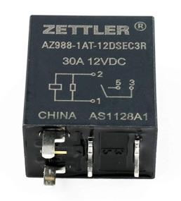 img 2 attached to 🔌 AMERICAN ZETTLER AZ988-1AT-12DSEC3R AZ988 Series 30A SPST 12VDC Micro-ISO PCB Terminal Automotive Relay - Buy 3 Pieces or Bulk