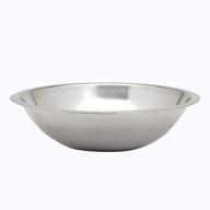 enhanced stainless steel mixing bowl, update international (mb-800), 8 qt capacity, silver logo