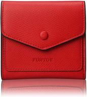 👜 fashionably secure: ft funtor leather ladies handbags & wallets with blocking technology logo