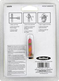img 1 attached to 🖼️ Hillman 122370 No Stud Picture Hanger, 1" - Innovative Solution for Easy Wall Hanging