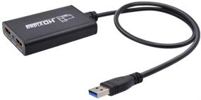 img 4 attached to 🔌 HDMI Video Capture Card - HDMI to USB3.0 Adaptor for Game Capture, Live Video & Audio Recording Box - Plug and Play