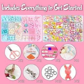 img 2 attached to 💎 ANDYKEN Bead Kits: Ultimate Jewelry Making and Beading Set