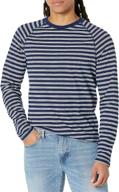 мужская футболка goodthreads, размер x-large (xl), с длинным рукавом и индиго оттенком в категории футболки и топы: одежда высокого качества для мужчин логотип