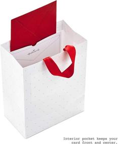 img 1 attached to 💝 Hallmark Paper Wonder 9-inch Be Mine Arrows Valentine's Day Gift Bag with Tissue Paper