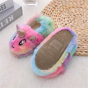 img 1 attached to 🏠 TSAITINTIN Funny House Plush Slippers for Boys - Shoes in Slippers