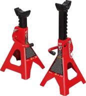 транслирую на русский язык данное название товара: "torin steel jack stands t43002a: двойная фиксация, вместимость 3 тонны - красный (1 пара) от big red". логотип