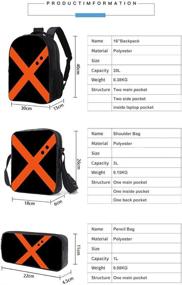 img 3 attached to Academia Backpack Boku School Bag B Backpacks for Kids' Backpacks