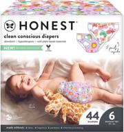 👶 the honest company club box clean conscious diapers size 6 44 count (packaging + print may vary) logo