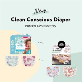 img 2 attached to 👶 The Honest Company Club Box Clean Conscious Diapers Size 6 44 Count (Packaging + Print May Vary)