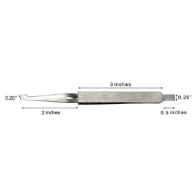 img 2 attached to 10 Piece Orthodontic Bracket Placer with Self-Holding Reverse Action Tweezers by Wise Linkers USA