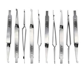 img 4 attached to 10 Piece Orthodontic Bracket Placer with Self-Holding Reverse Action Tweezers by Wise Linkers USA